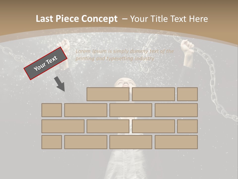 Stress Emancipation Determination PowerPoint Template