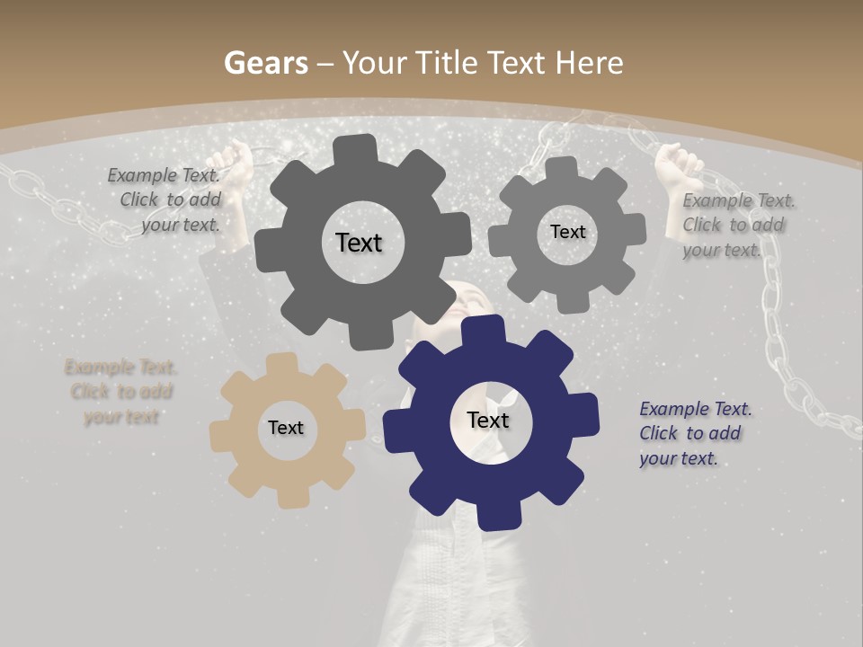 Stress Emancipation Determination PowerPoint Template