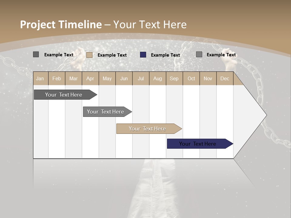 Stress Emancipation Determination PowerPoint Template