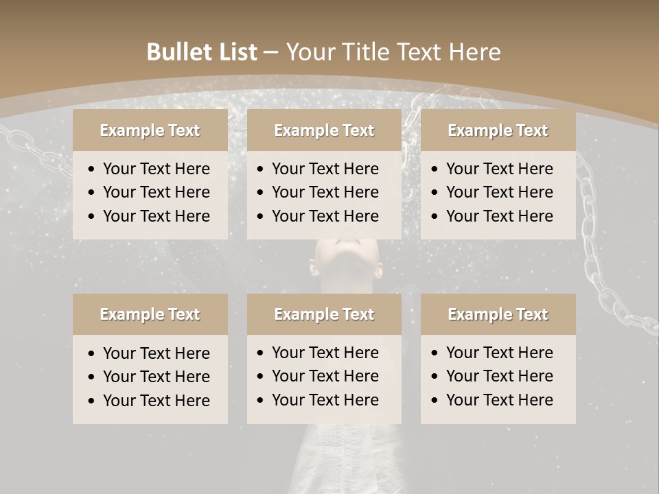 Stress Emancipation Determination PowerPoint Template