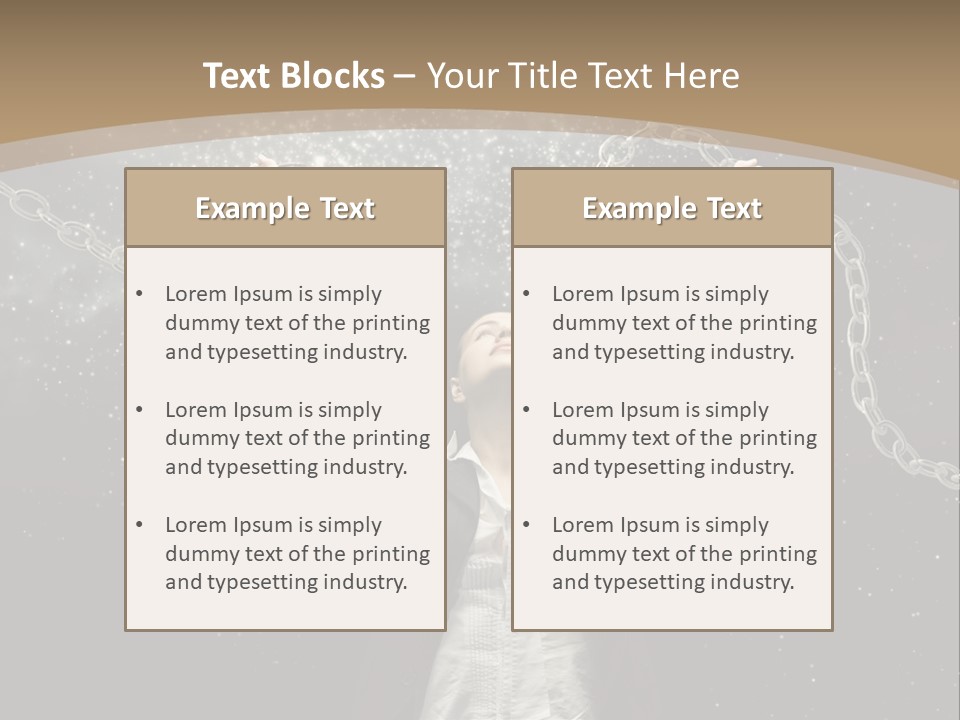Stress Emancipation Determination PowerPoint Template