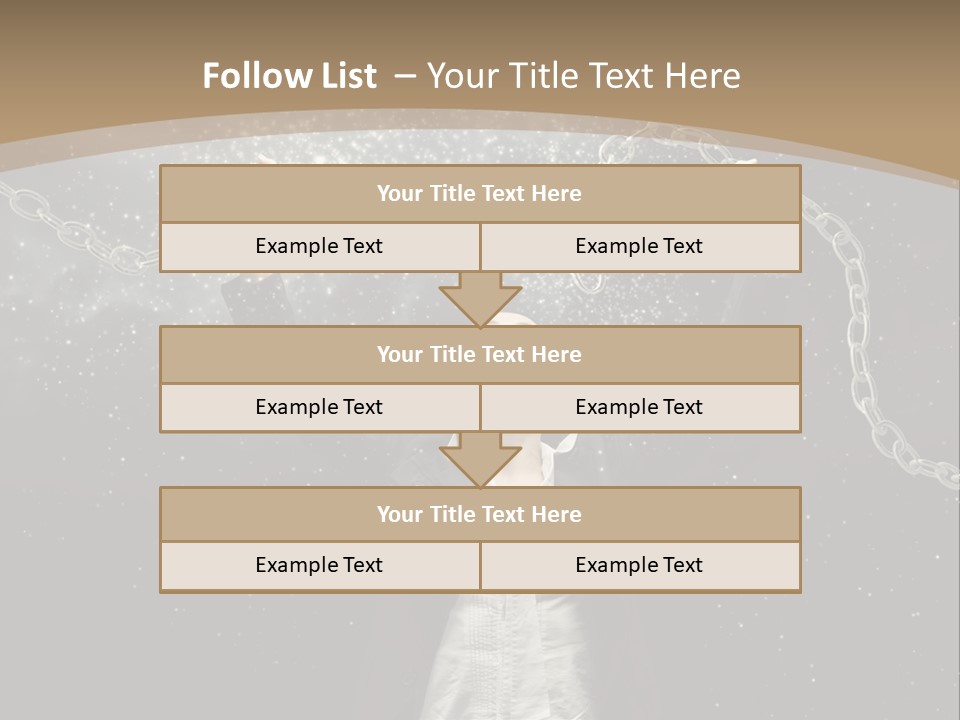 Stress Emancipation Determination PowerPoint Template