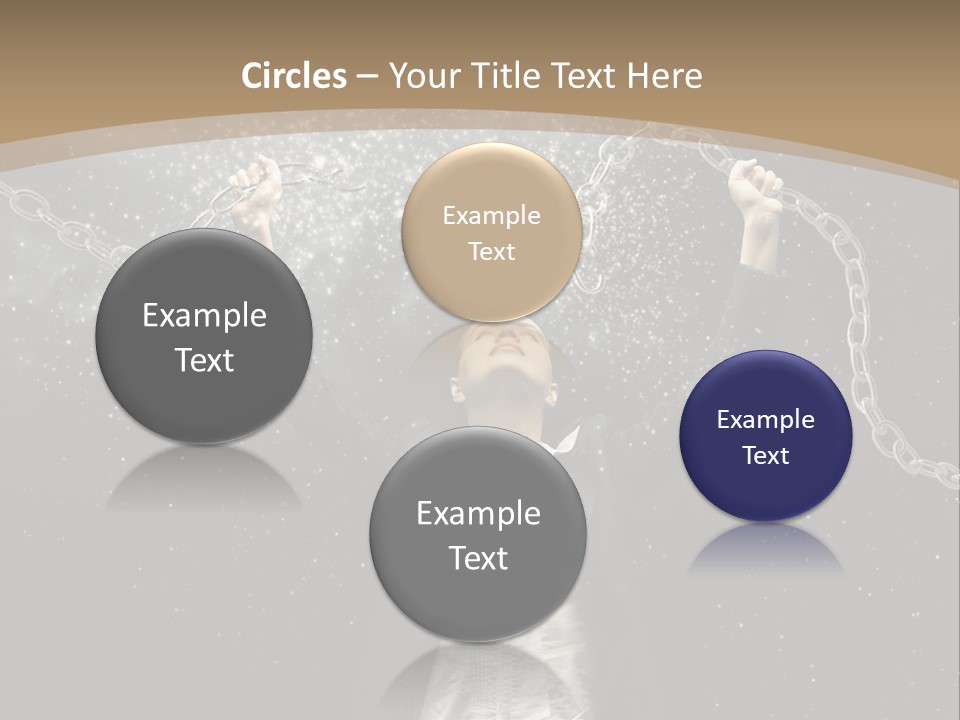 Stress Emancipation Determination PowerPoint Template