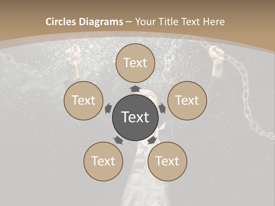 Stress Emancipation Determination PowerPoint Template