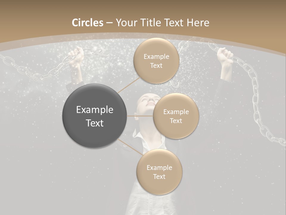 Stress Emancipation Determination PowerPoint Template