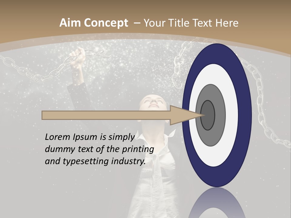 Stress Emancipation Determination PowerPoint Template