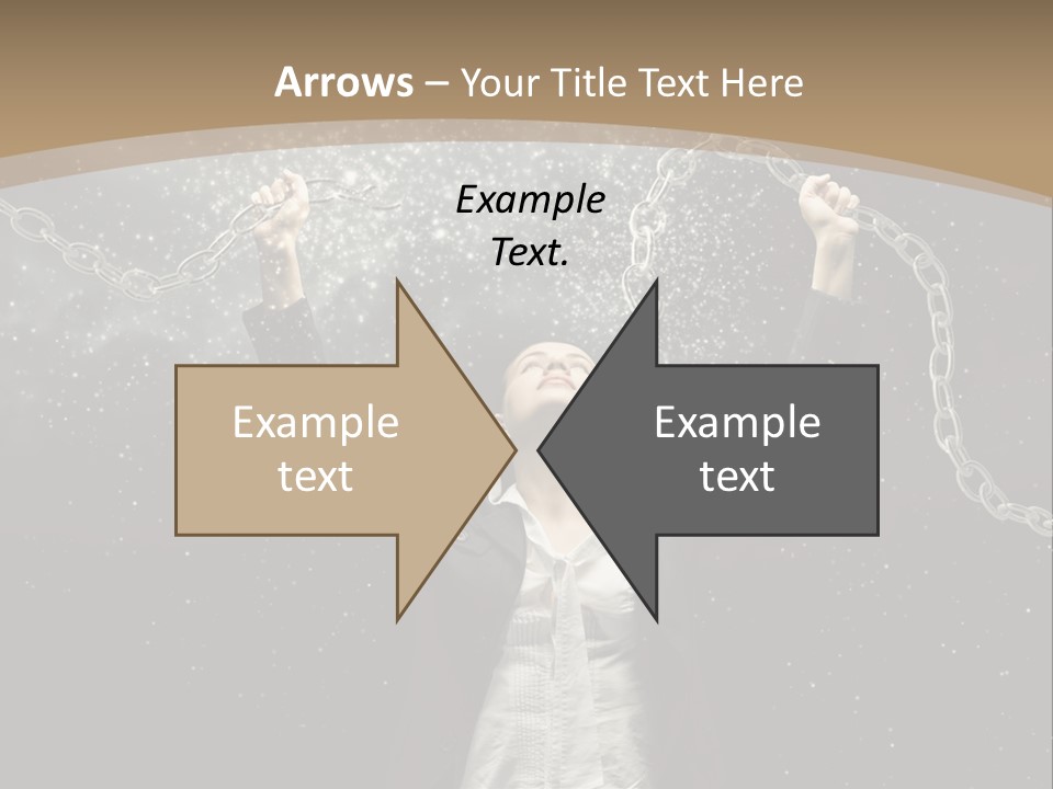 Stress Emancipation Determination PowerPoint Template