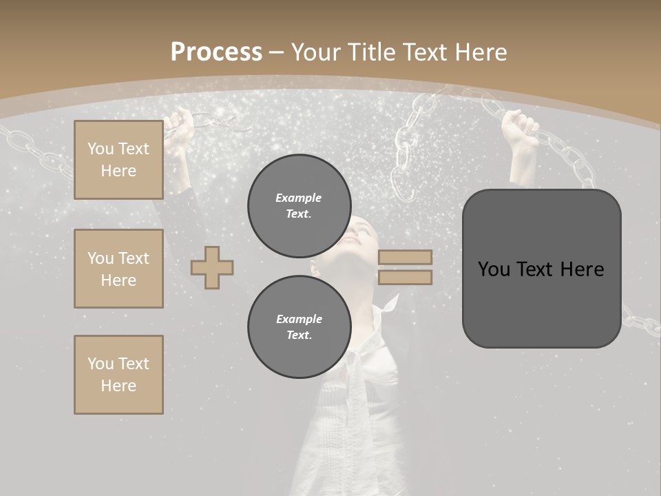 Stress Emancipation Determination PowerPoint Template