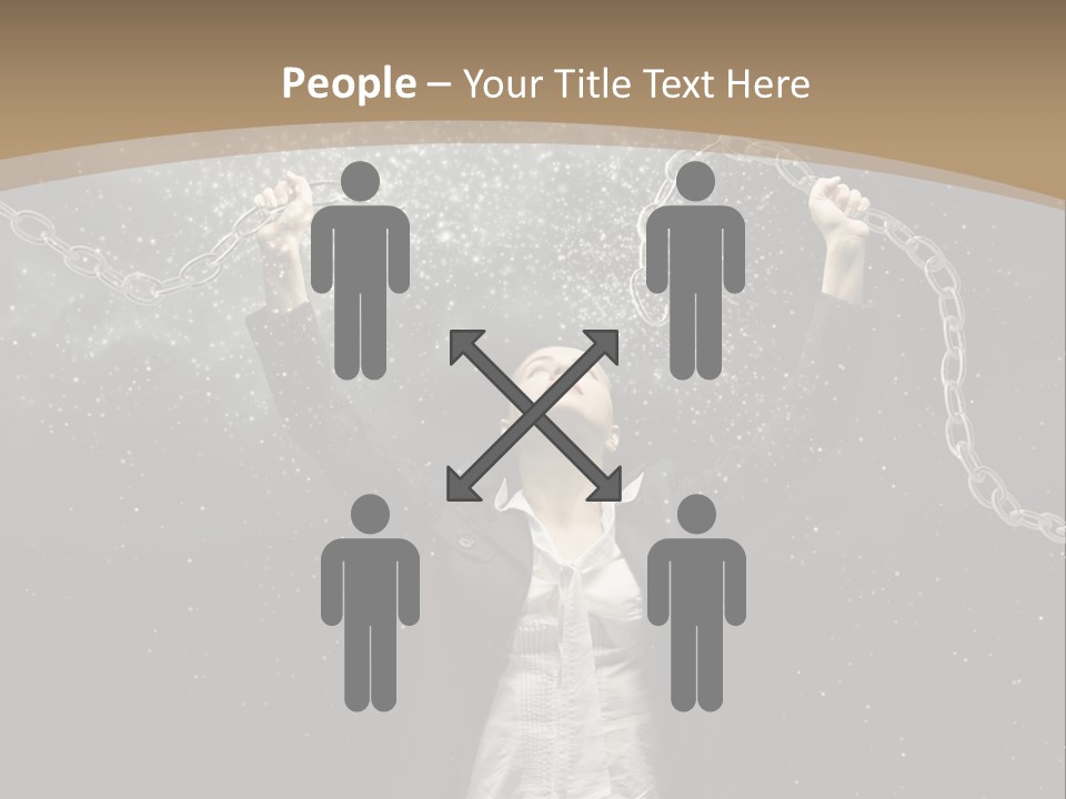 Stress Emancipation Determination PowerPoint Template