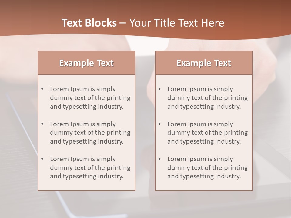 Cut Out  PowerPoint Template