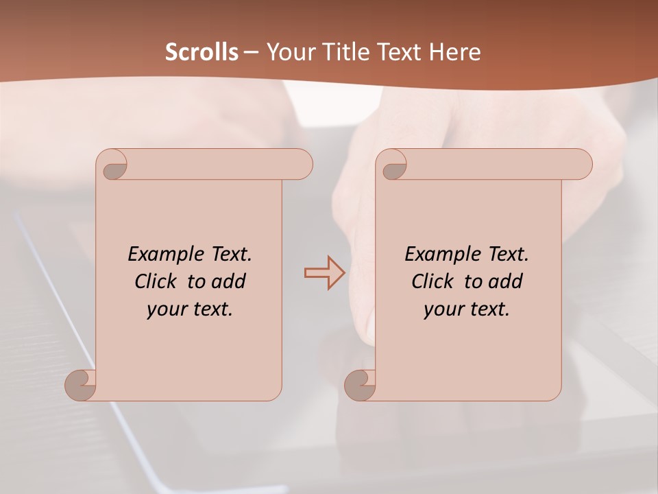 Cut Out  PowerPoint Template
