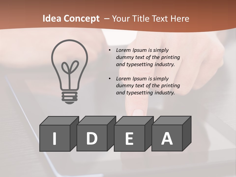 Cut Out  PowerPoint Template