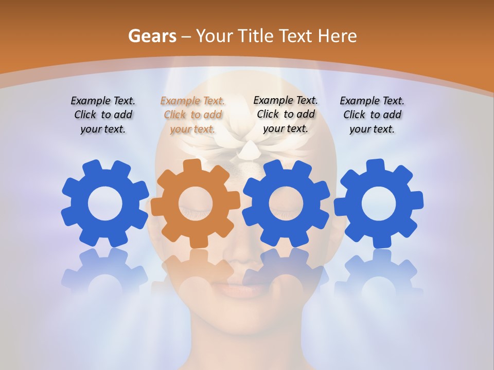 Tranquil Human Knowledge PowerPoint Template