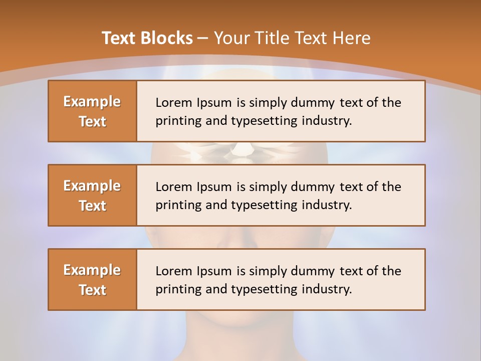 Tranquil Human Knowledge PowerPoint Template