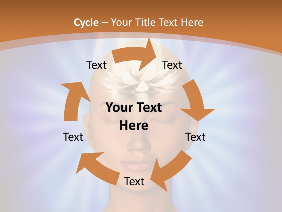 Tranquil Human Knowledge PowerPoint Template