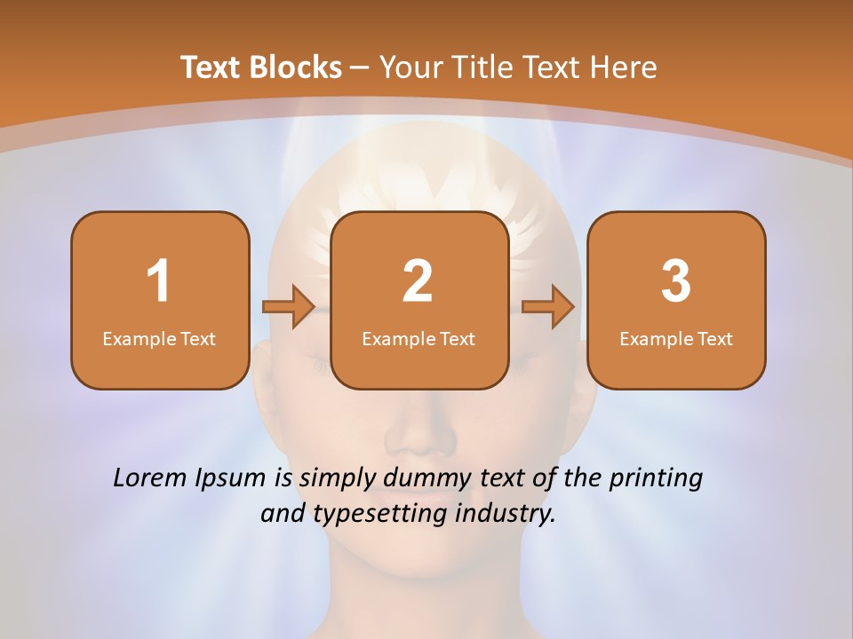 Tranquil Human Knowledge PowerPoint Template