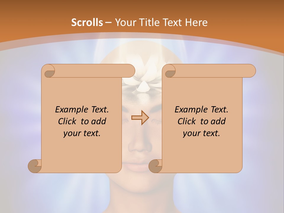 Tranquil Human Knowledge PowerPoint Template