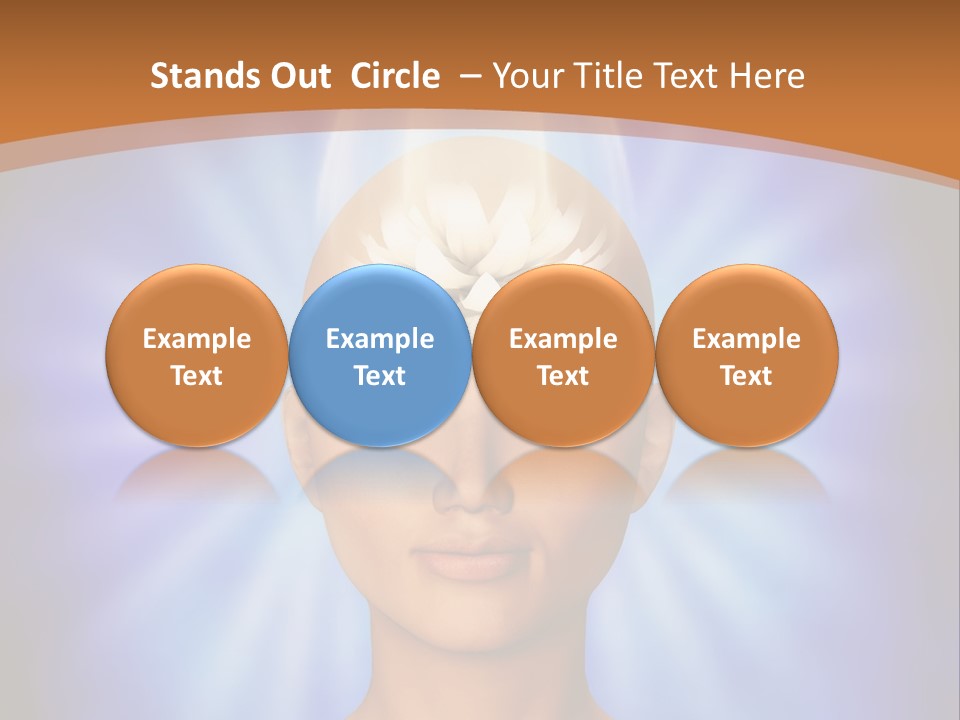 Tranquil Human Knowledge PowerPoint Template