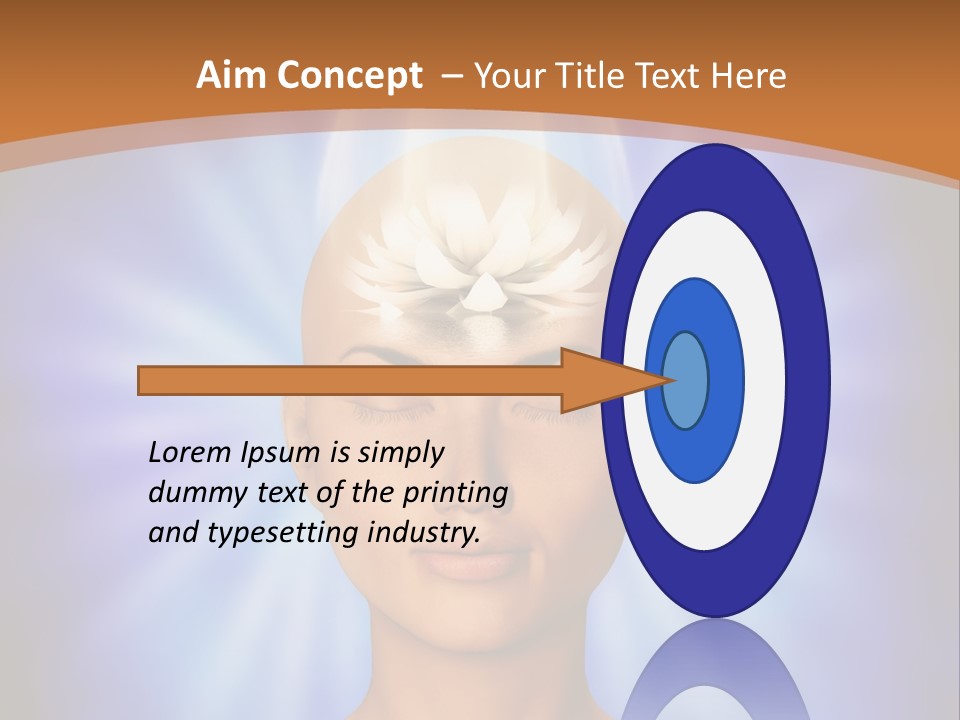 Tranquil Human Knowledge PowerPoint Template