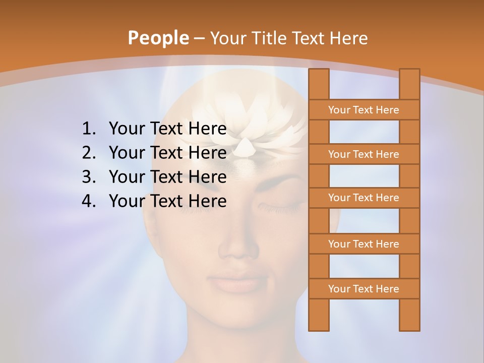 Tranquil Human Knowledge PowerPoint Template