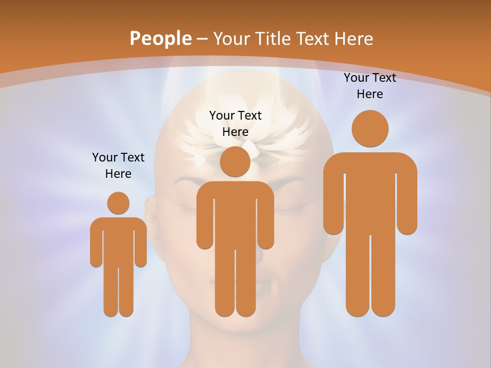 Tranquil Human Knowledge PowerPoint Template