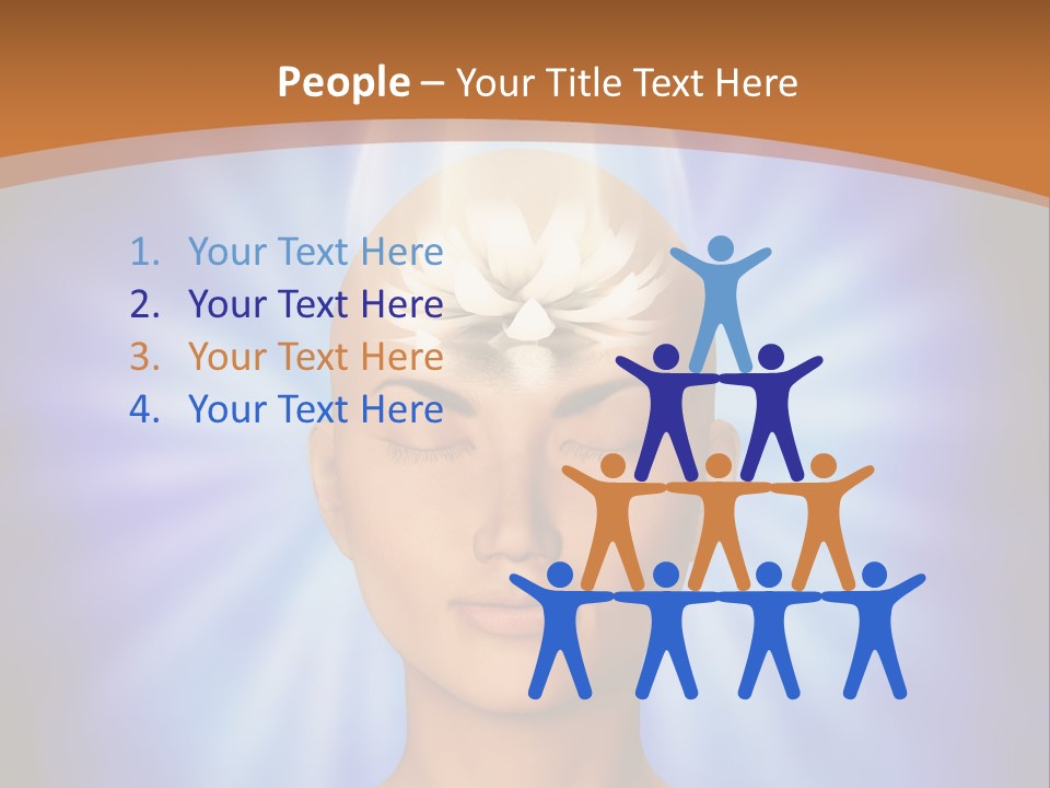 Tranquil Human Knowledge PowerPoint Template