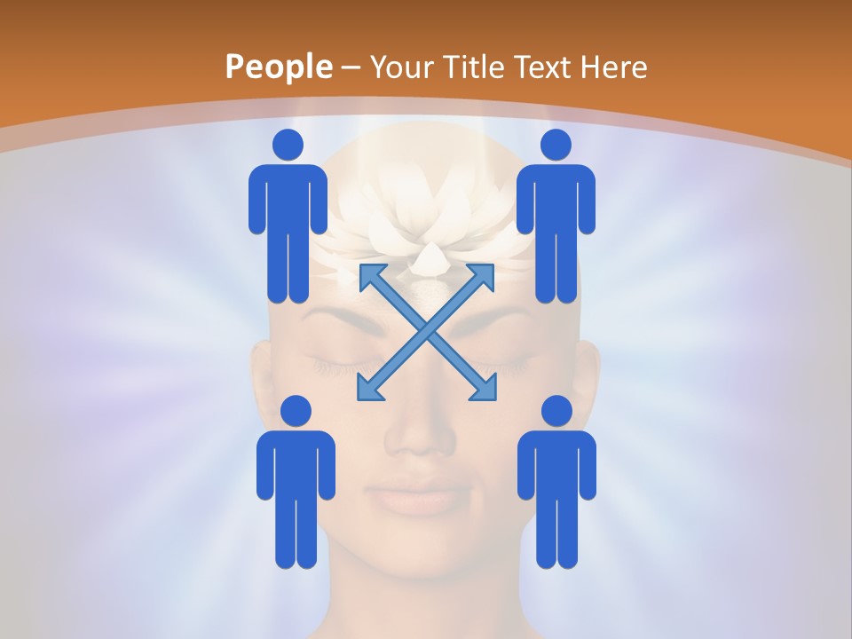 Tranquil Human Knowledge PowerPoint Template