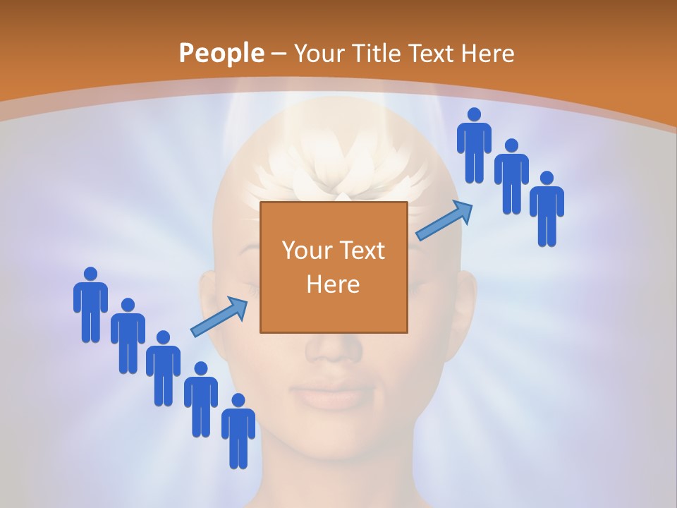 Tranquil Human Knowledge PowerPoint Template