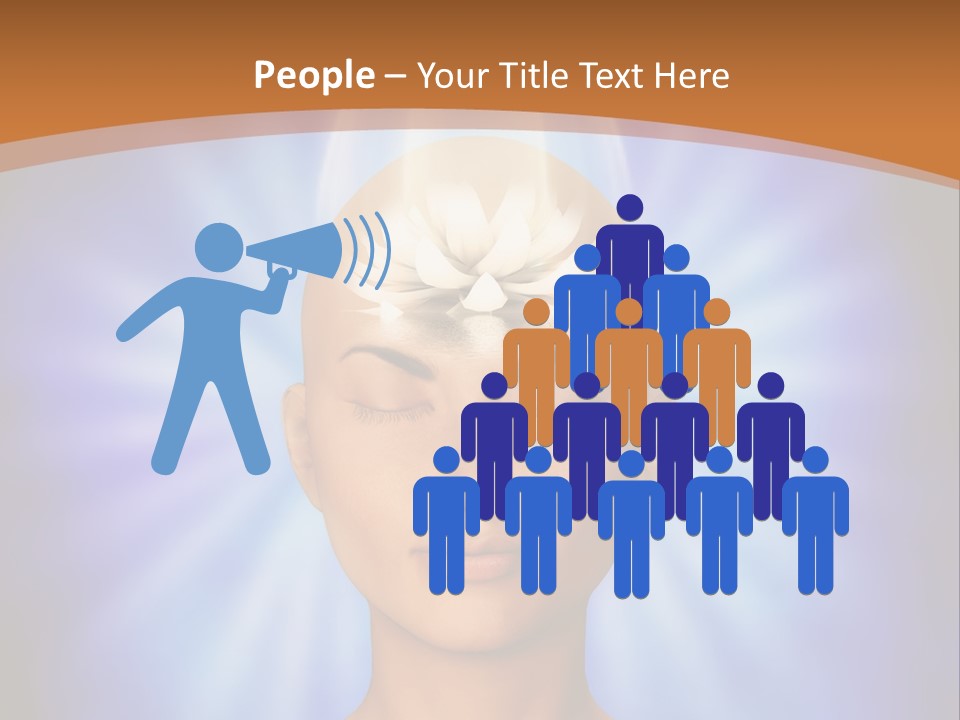 Tranquil Human Knowledge PowerPoint Template