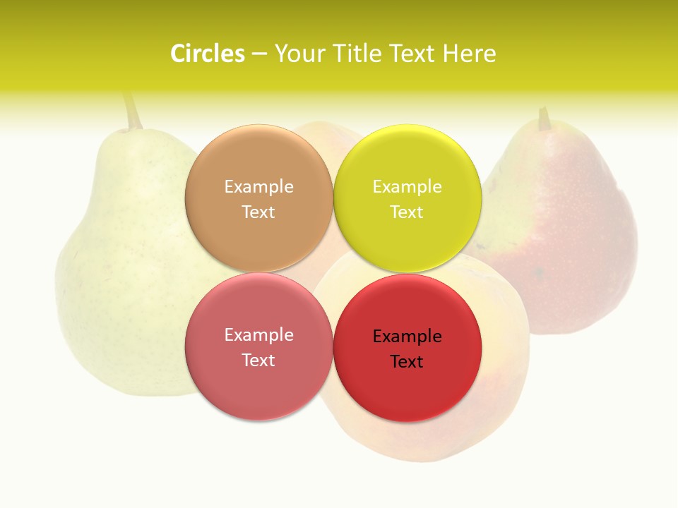 Freshness White Life PowerPoint Template