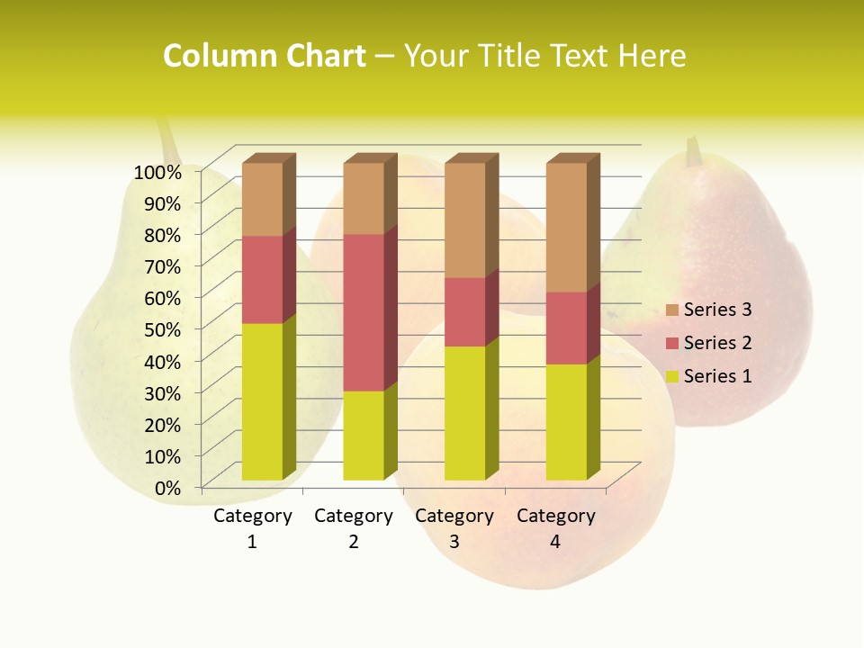 Freshness White Life PowerPoint Template