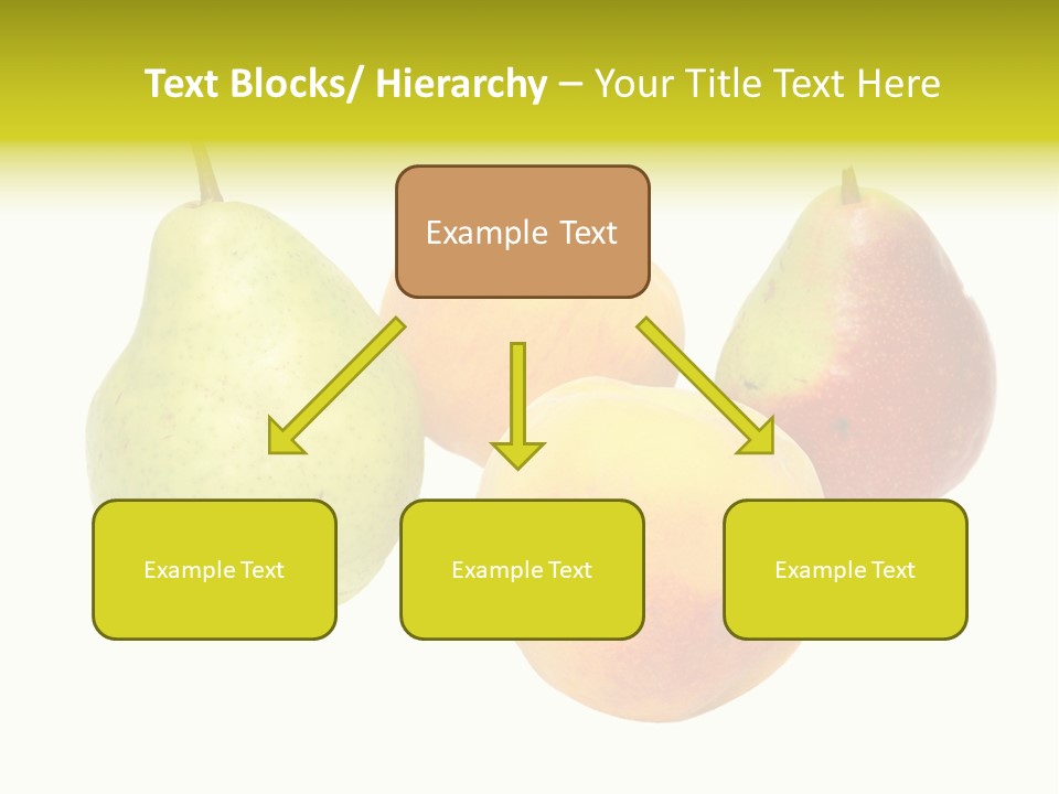 Freshness White Life PowerPoint Template