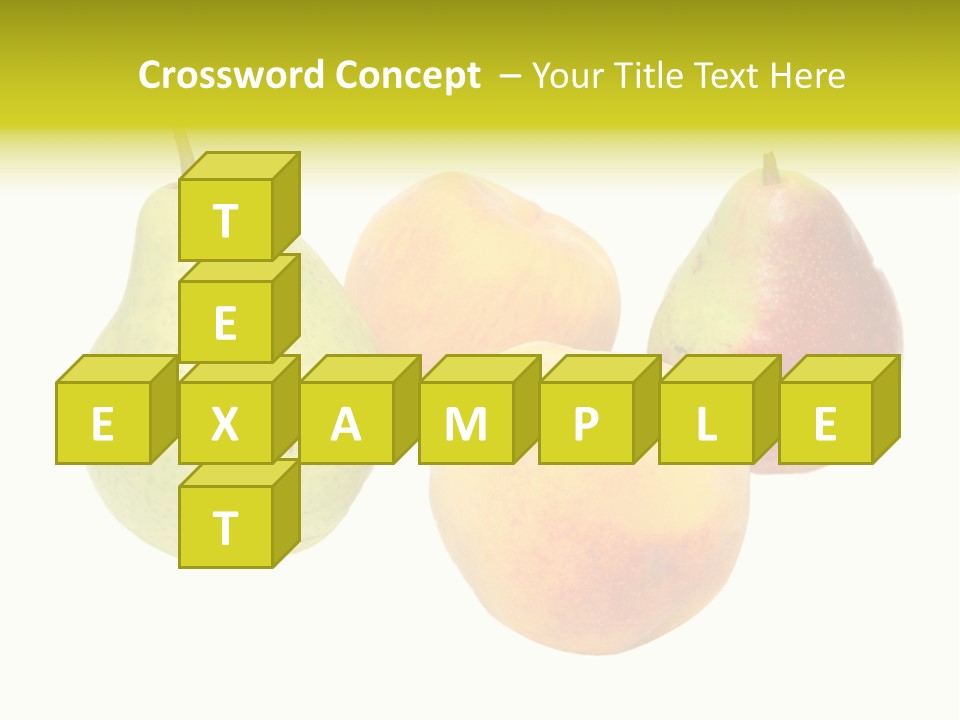 Freshness White Life PowerPoint Template