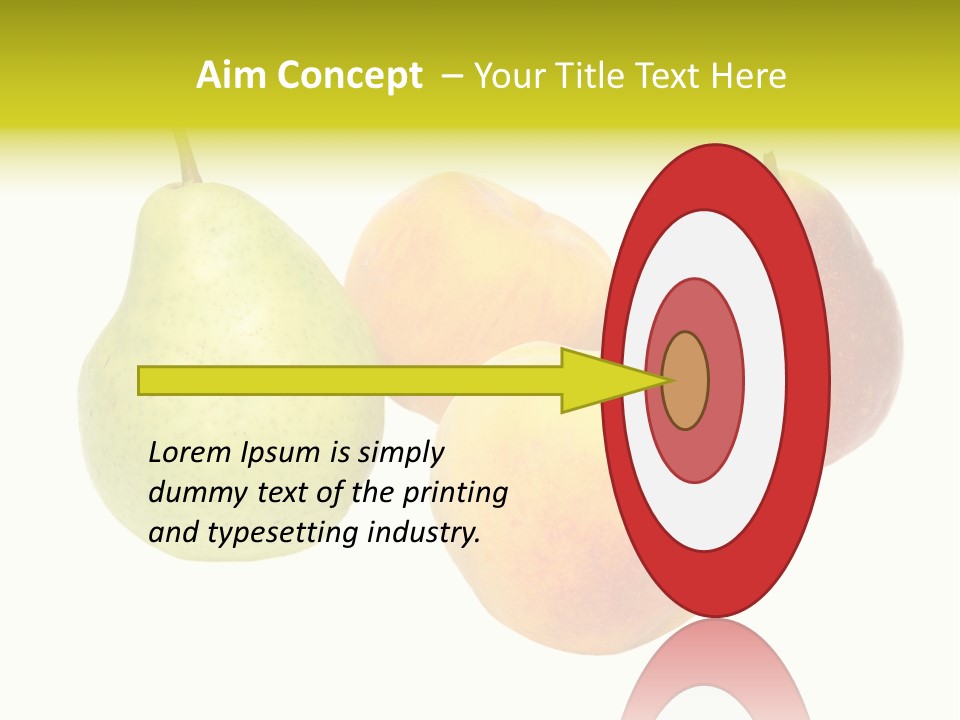 Freshness White Life PowerPoint Template