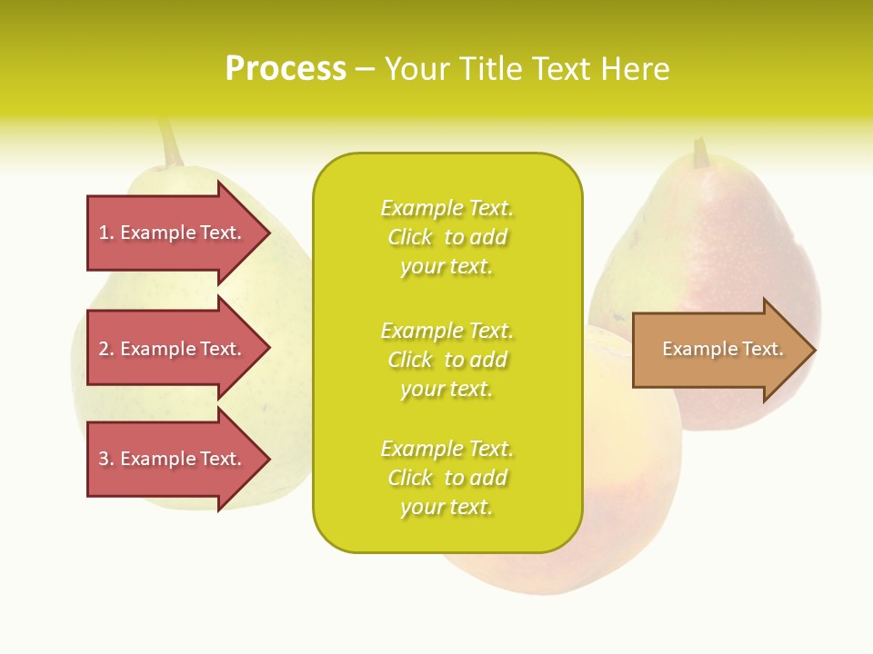 Freshness White Life PowerPoint Template