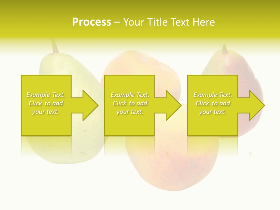 Freshness White Life PowerPoint Template