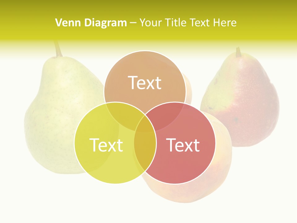 Freshness White Life PowerPoint Template