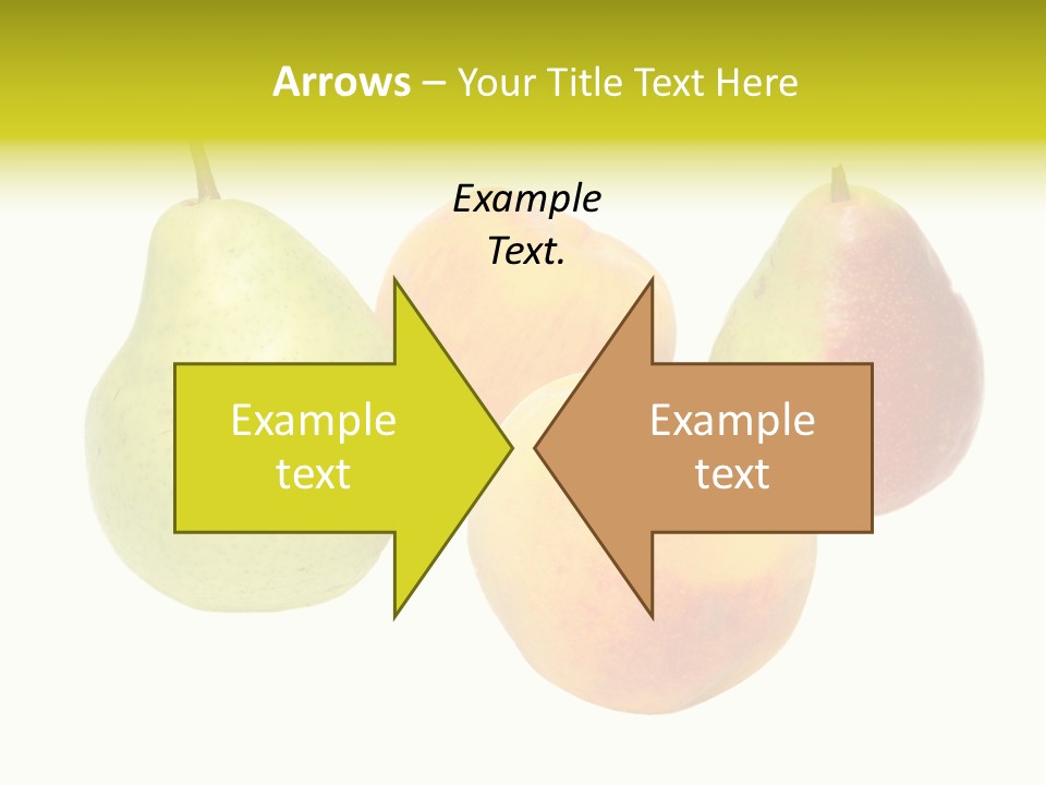 Freshness White Life PowerPoint Template