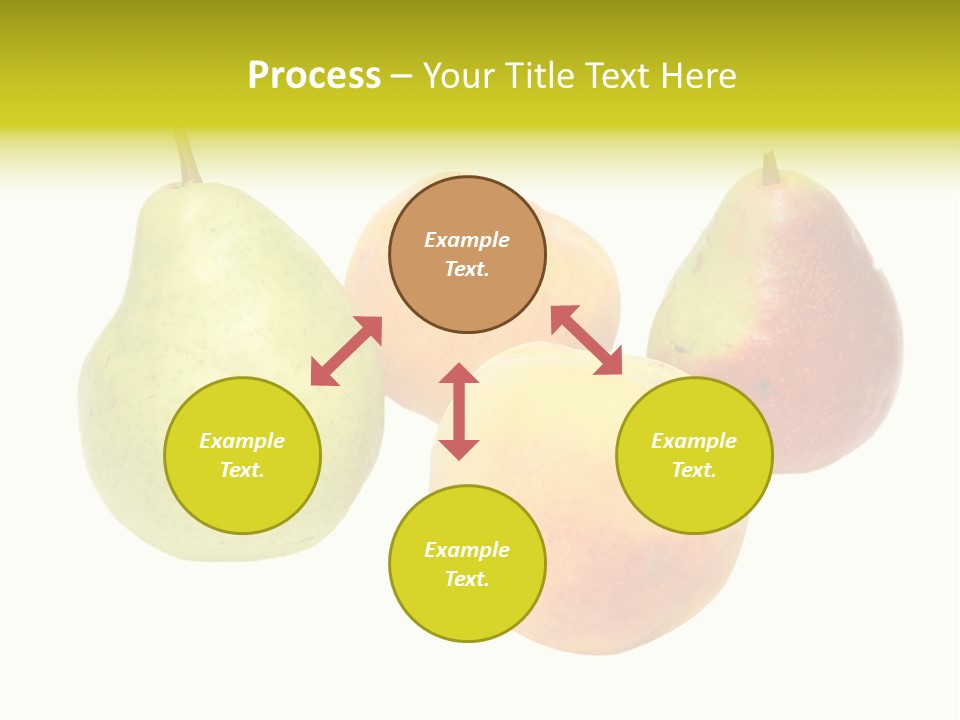 Freshness White Life PowerPoint Template