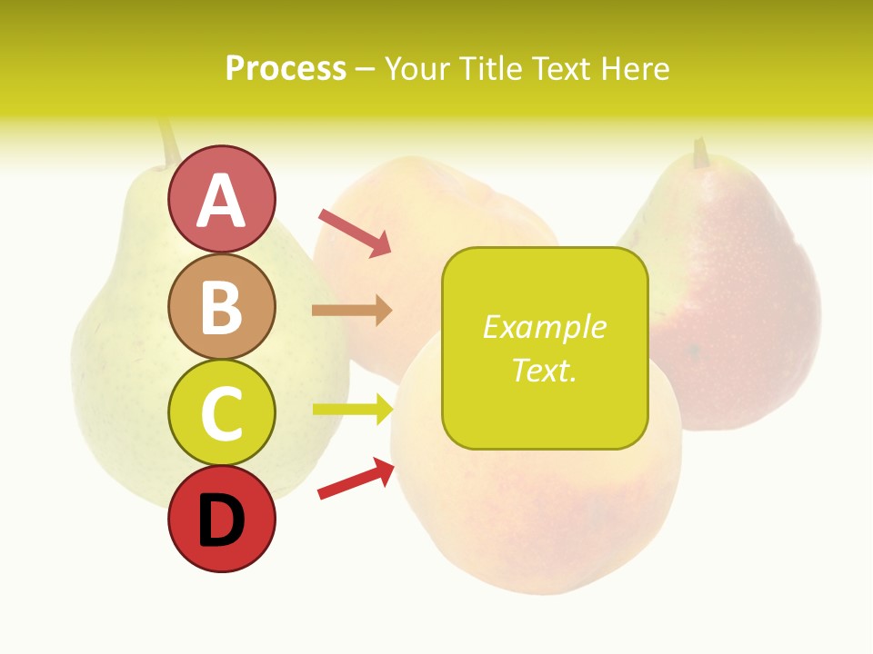 Freshness White Life PowerPoint Template