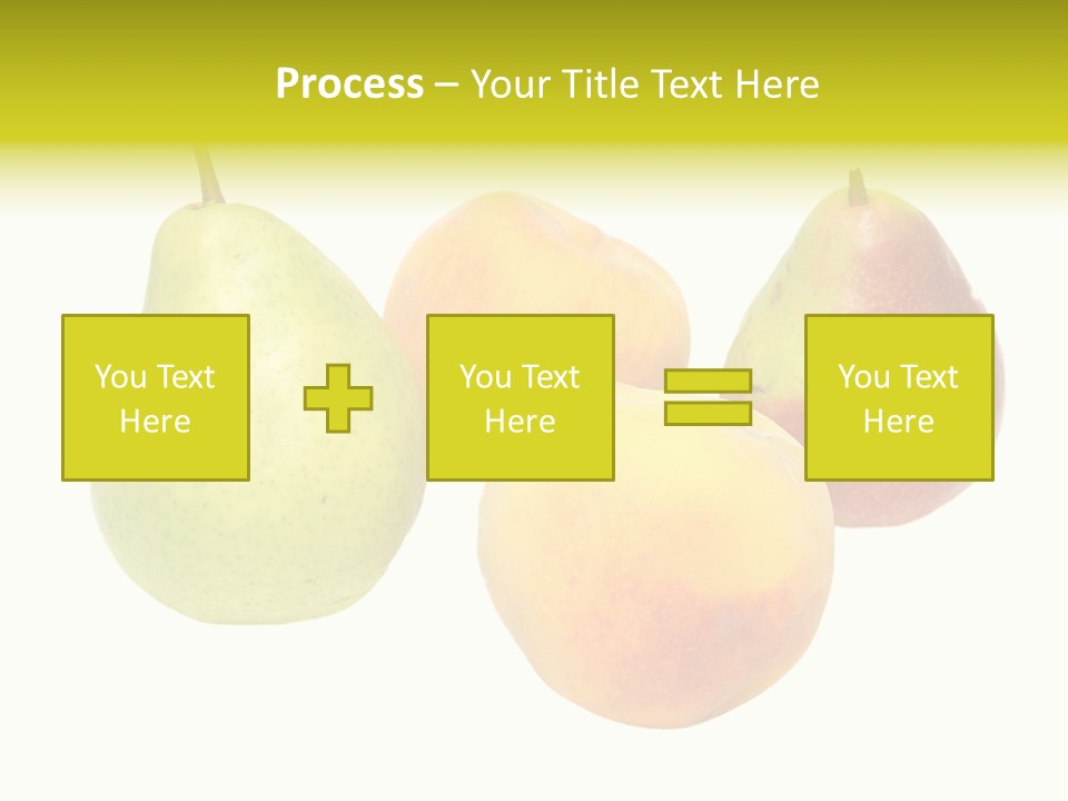 Freshness White Life PowerPoint Template