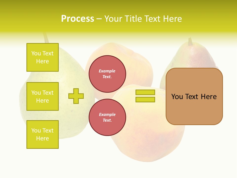 Freshness White Life PowerPoint Template