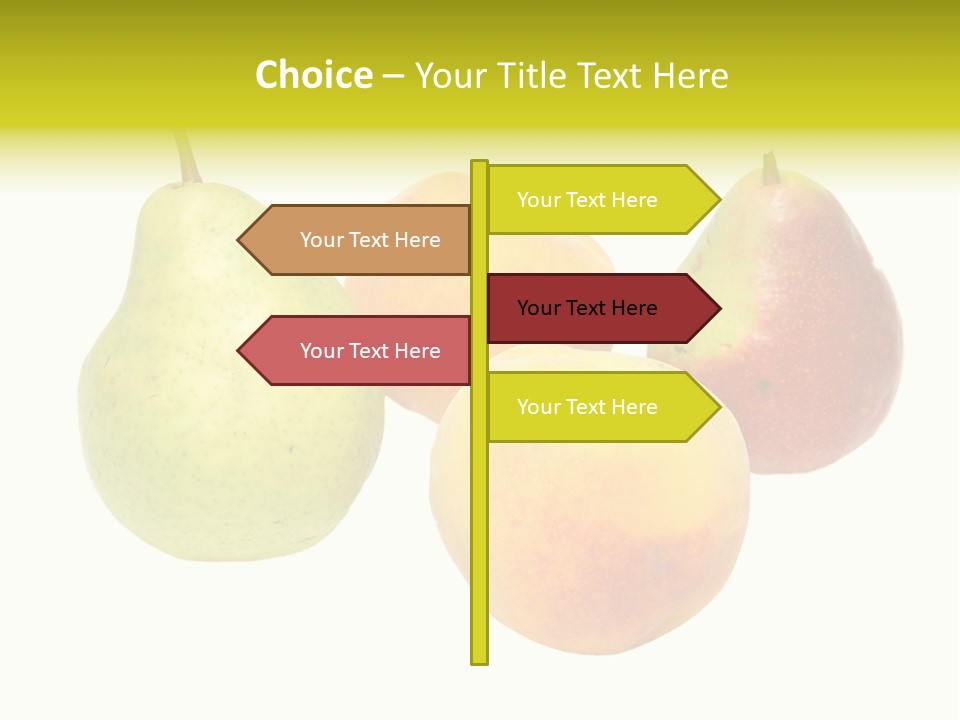 Freshness White Life PowerPoint Template