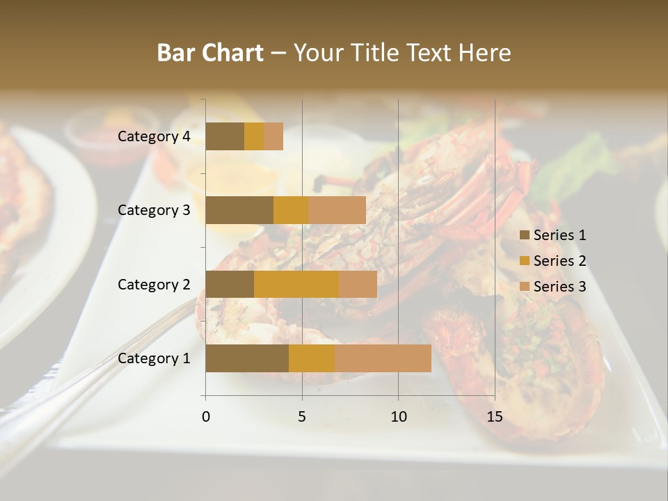 Tasty Lobster Plate PowerPoint Template