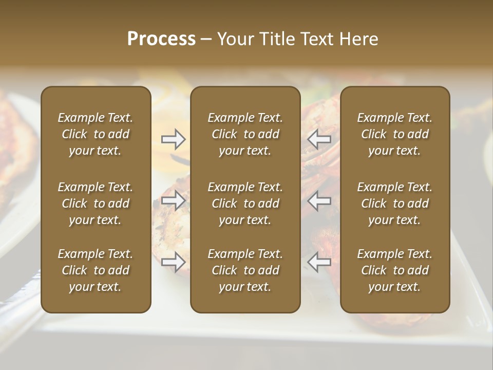 Tasty Lobster Plate PowerPoint Template