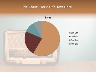 Receiver Postcard Frequency PowerPoint Template