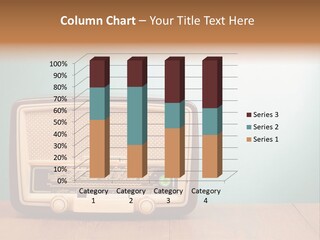 Receiver Postcard Frequency PowerPoint Template