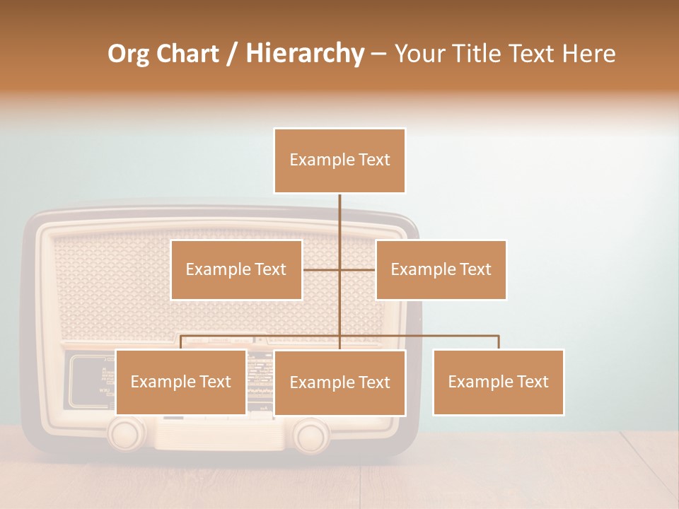 Receiver Postcard Frequency PowerPoint Template