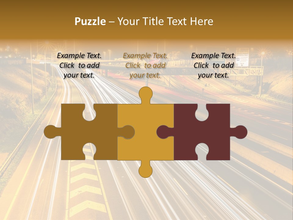 Logistics Life Dusk PowerPoint Template