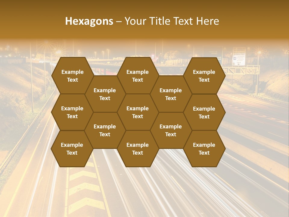 Logistics Life Dusk PowerPoint Template